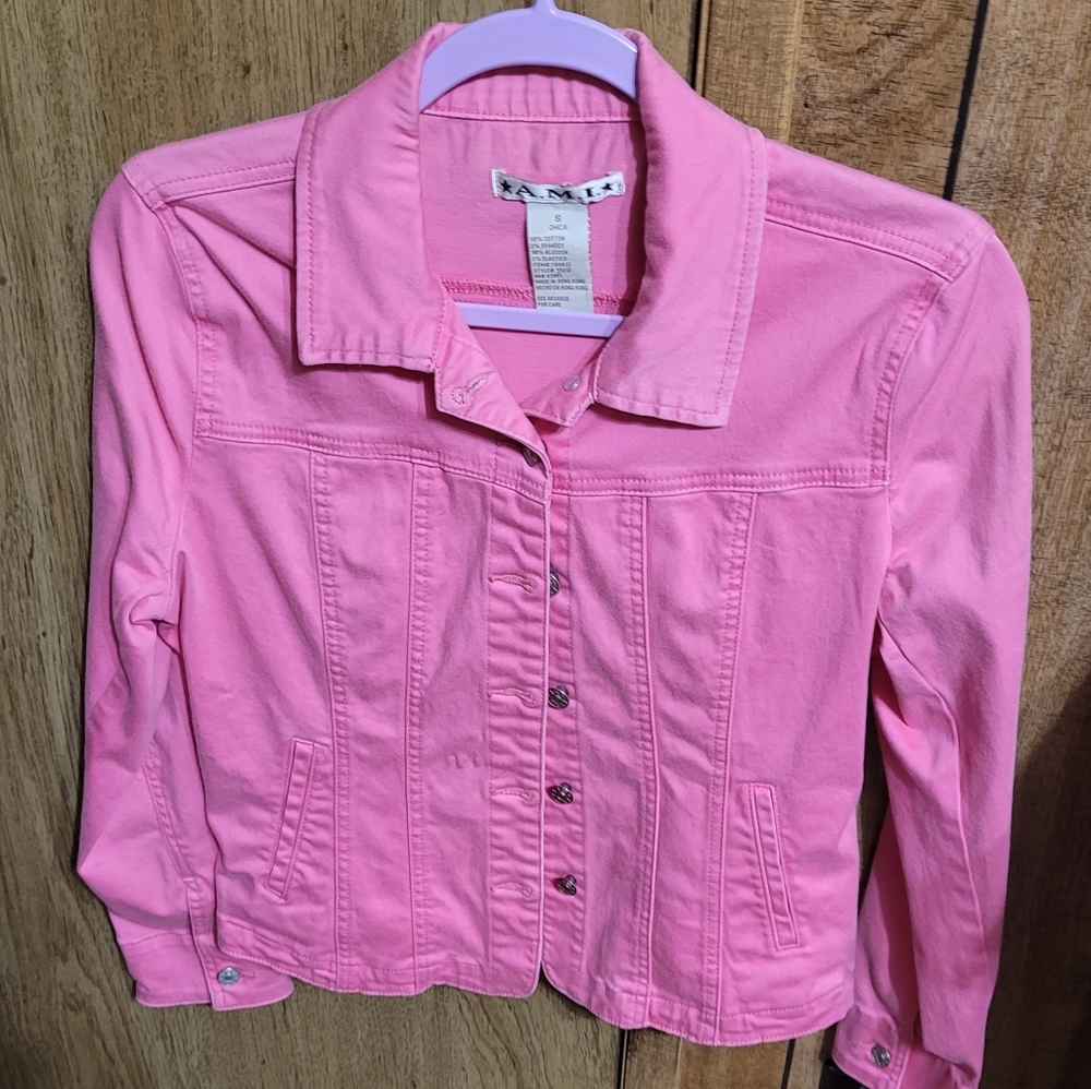 Pink jacket